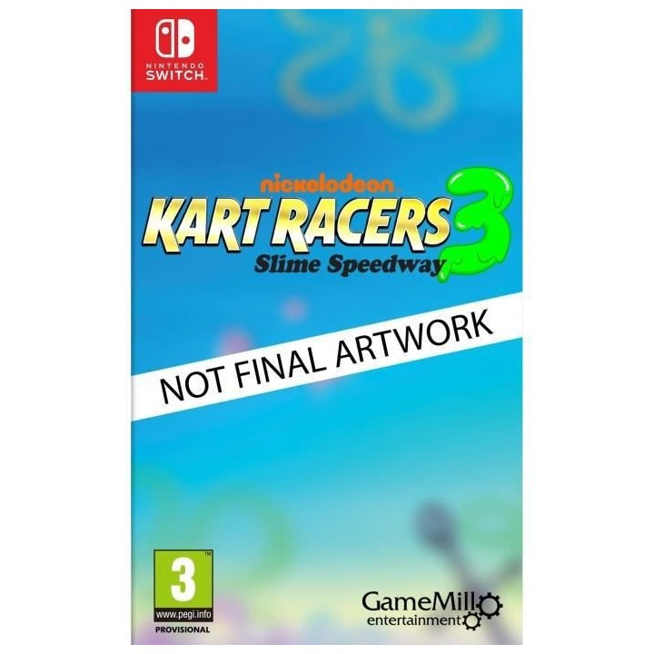 Nickelodeon Kart Racer 3 Slime Speedway Jeu Switch