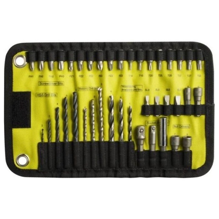 RYOBI Trousse textile 40 accessoires