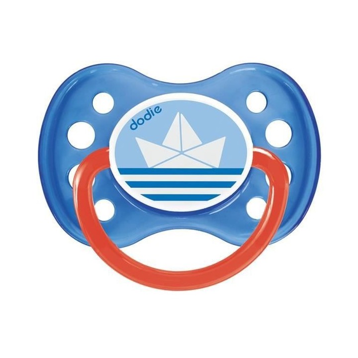 Dodie Sucette Anatomique Silicone Bateau et Pirate +6m Lot de 2
