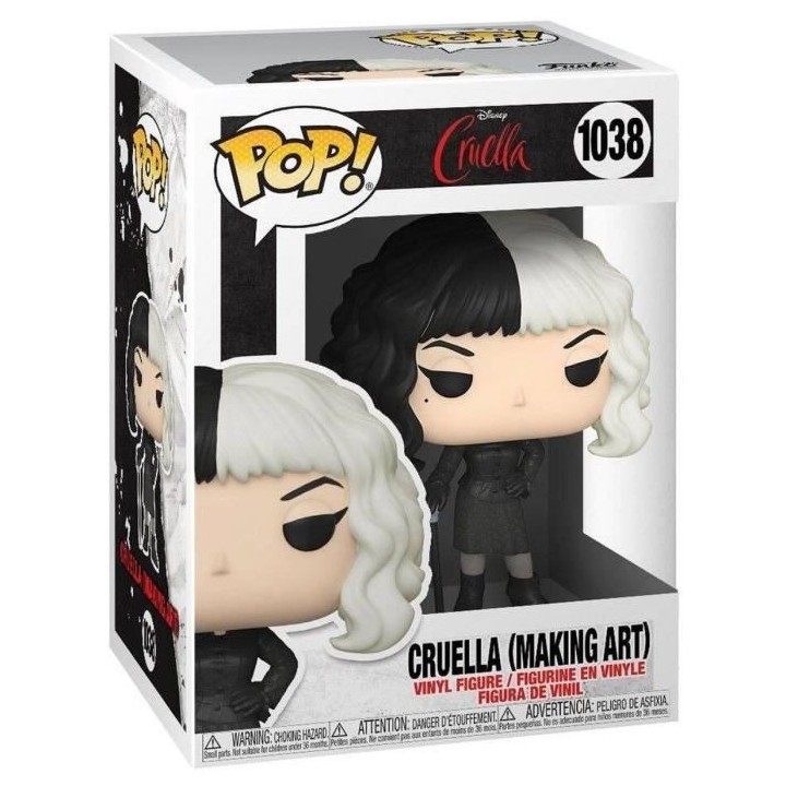 POP Disney: Cruella- Cruella in Checkered Black