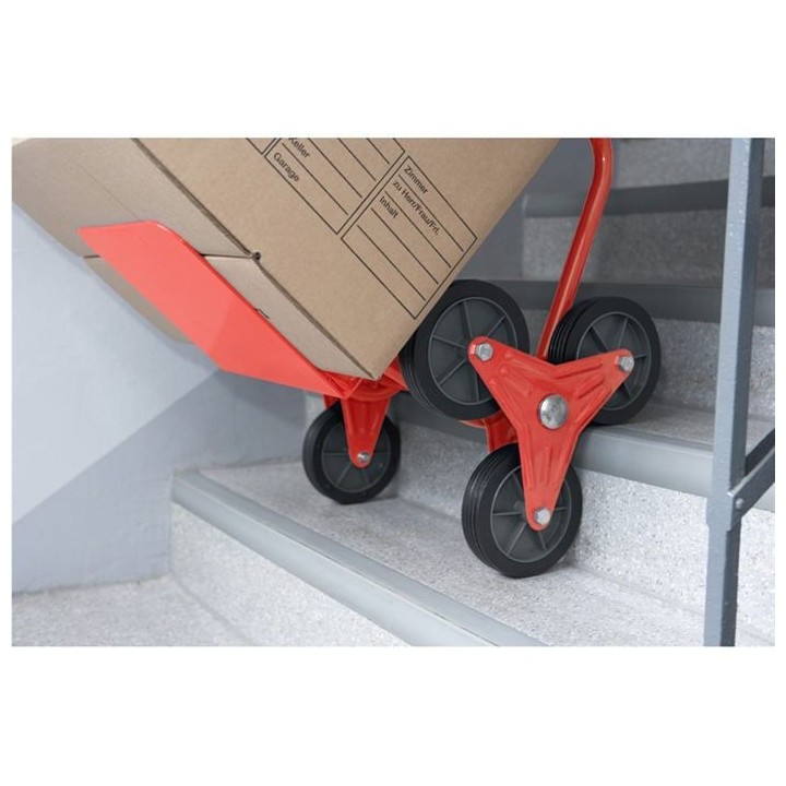 MEISTER Diable pliant spécial escalier- Charge maximale 120 kg