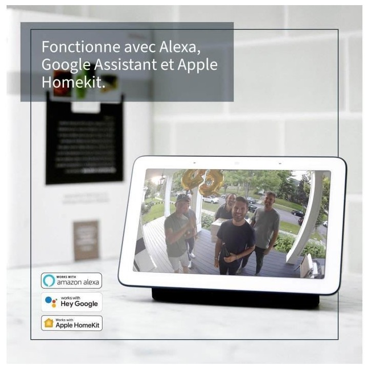 Arlo Pro 3 - Pack de 1 caméra de surveillance Wifi sans fil - Blanc -