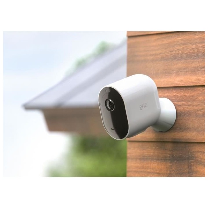 Arlo Pro 3 - Pack de 1 caméra de surveillance Wifi sans fil - Blanc -
