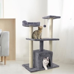 Arbre a chat ROMY - 60x40x95cm - Gris