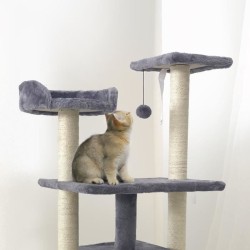 Arbre a chat ROMY - 60x40x95cm - Gris