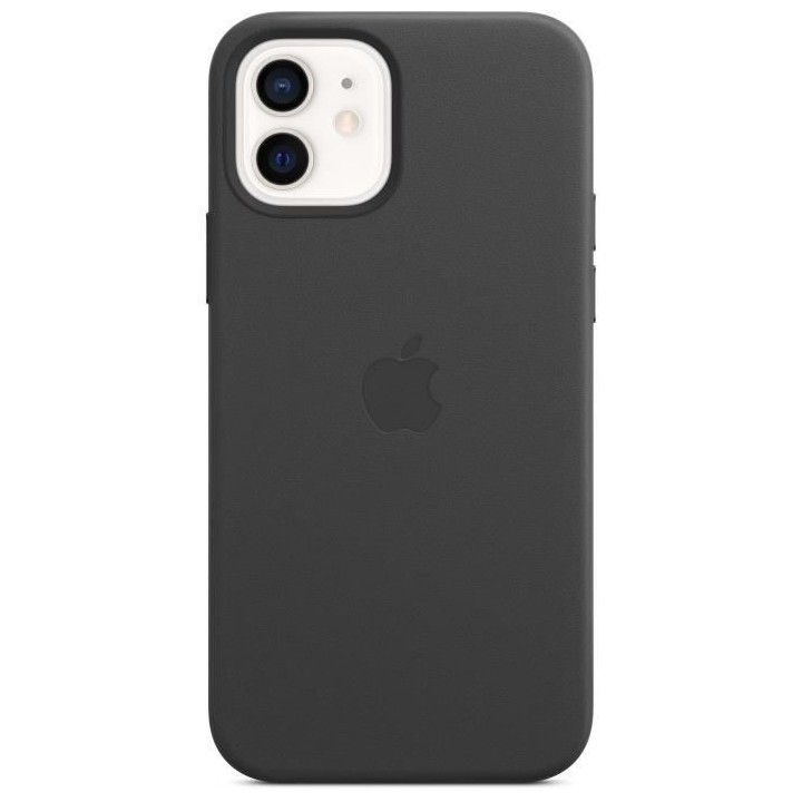 APPLE iPhone 12 | 12 Pro Coque en cuir avec MagSafe - Noir
