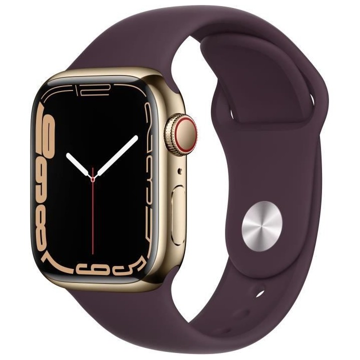 Apple Watch Series 7 GPS + Cellular - 41mm - Boîtier Gold Stainless S