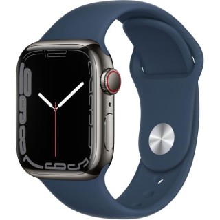 Apple Watch Series 7 GPS + Cellular - 41mm - Boîtier Graphite Stainle
