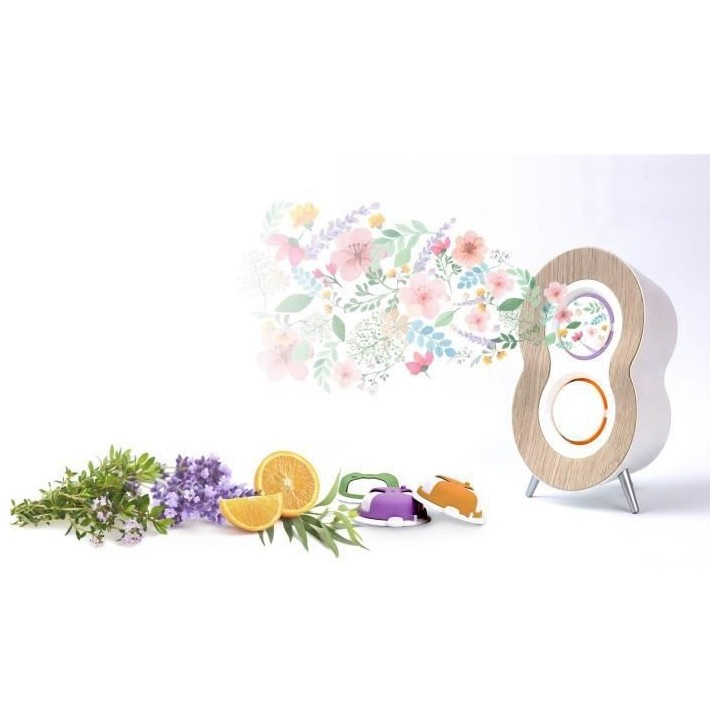 AROMACARE - Diffuseur thérapeutique et connecté d'huiles essentielle