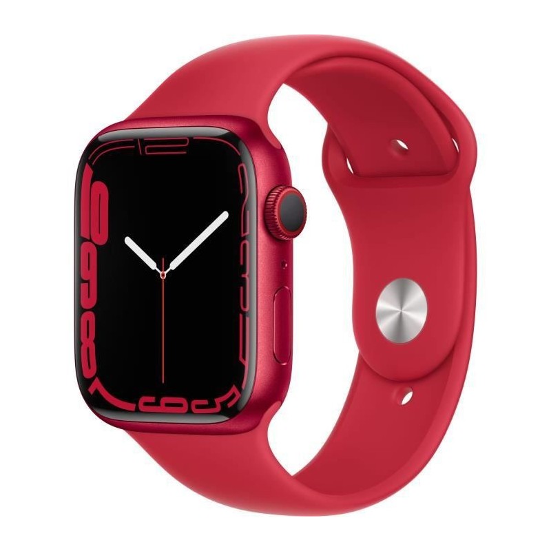 Apple Watch Series 7 GPS + Cellular - 45mm - (PRODUCT)RED Boîtier Aluminium - Bracelet (PRODUCT)RED Sport Band