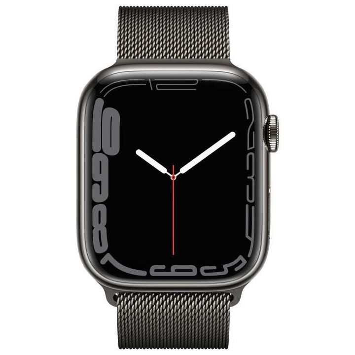 Apple Watch Series 7 GPS + Cellular - 45mm - Boîtier Graphite Stainle