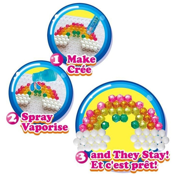 La méga recharge 2400 perles - AQUABEADS - 31502 - 24 couleurs