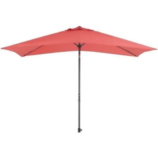 Parasol droit 3x2 m inclinable - Mât Aluminium avec toile polyester 1
