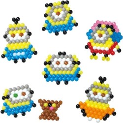 Le kit Les minions 2 : Il était une fois Gru - AQUABEADS - 31605 - Perles qui collent avec de l'eau