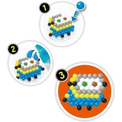 Le kit Les minions 2 : Il était une fois Gru - AQUABEADS - 31605 - Perles qui collent avec de l'eau