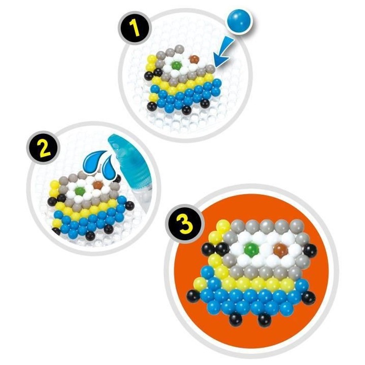 Le kit Les minions 2 : Il était une fois Gru - AQUABEADS - 31605 - Pe
