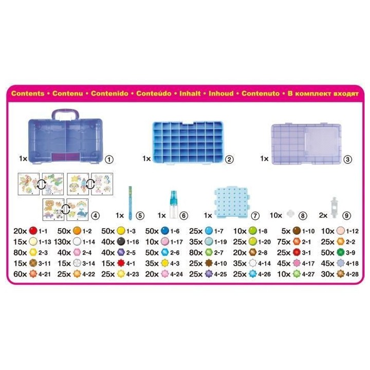 La mallette d'expert - AQUABEADS - 31967 - 1400 perles