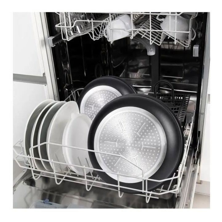 Batterie de cuisine 10 pieces Arthur Martin - Aluminium - revetement a