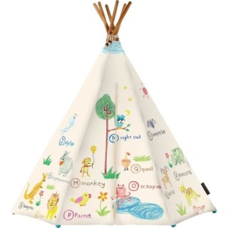 AROUND THE CRIB - Tente Serrengeti Animals avec LED & Tapis