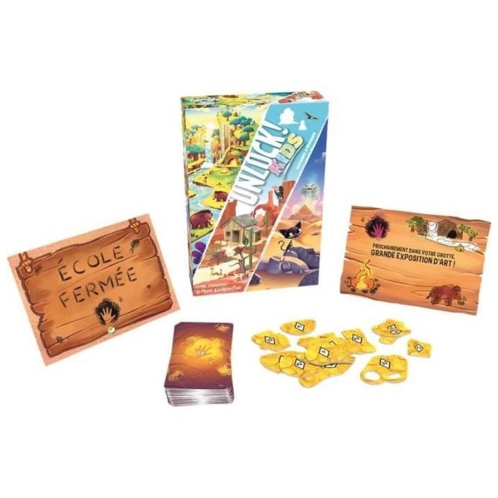 Unlock! Kids Histoires Epoques - Asmodee - Jeu de société