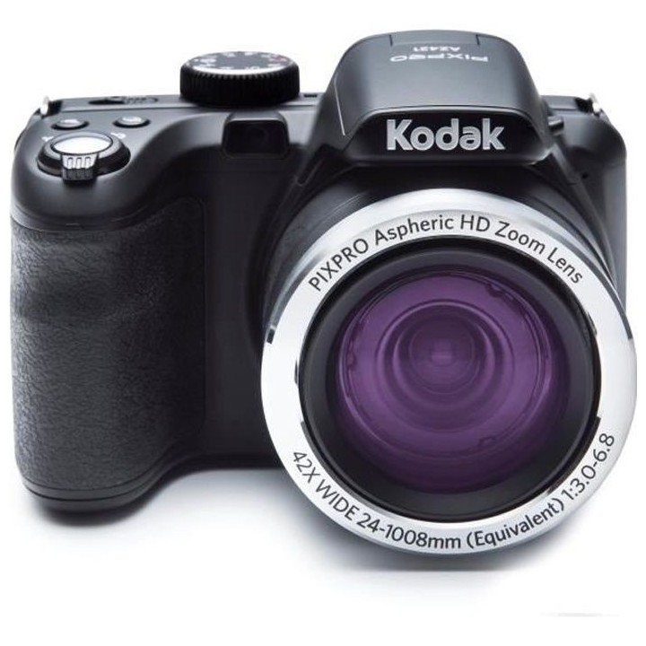 KODAK AZ421 Appareil photo numérique - Zoom optique 42x - Grand angle