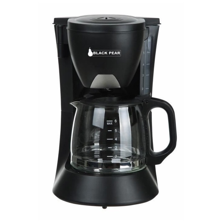 BLACKPEAR BCM 106 Cafetiere - 650 W - 4/6 tasses - Noir