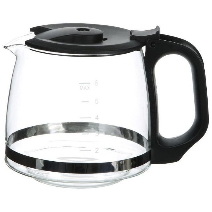 BLACKPEAR BCM 106 Cafetiere - 650 W - 4/6 tasses - Noir
