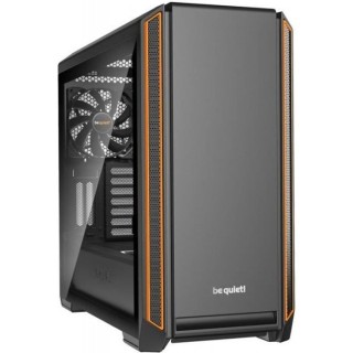 BE QUIETE BOITIER PC SILENT BASE 601 - Noir / Orange - Verre trempé -