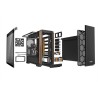 BE QUIETE BOITIER PC SILENT BASE 601 - Noir / Orange - Verre trempé - Format ATX (BGW25)