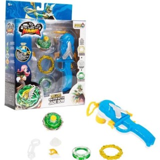 INFINITY NADO – TOUPIE AVEC LANCEUR MAGNÉTIQUE REVERSIBLE JADE BOW