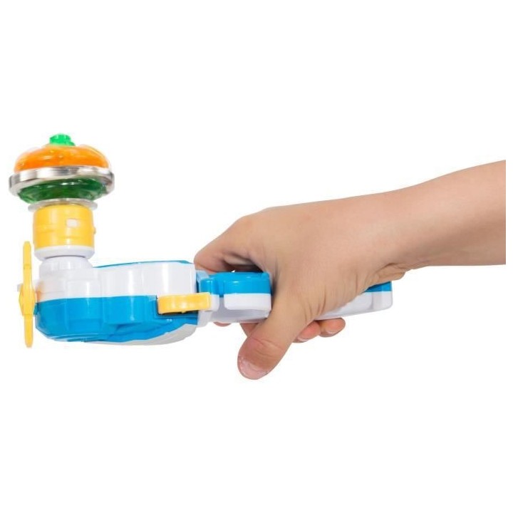 INFINITY NADO – TOUPIE AVEC LANCEUR MAGNÉTIQUE REVERSIBLE JADE BOW