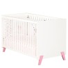 Babyprice - JOY ROSE - Lit Bébé 120 x 60