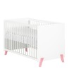 Babyprice - JOY ROSE - Lit Bébé 120 x 60