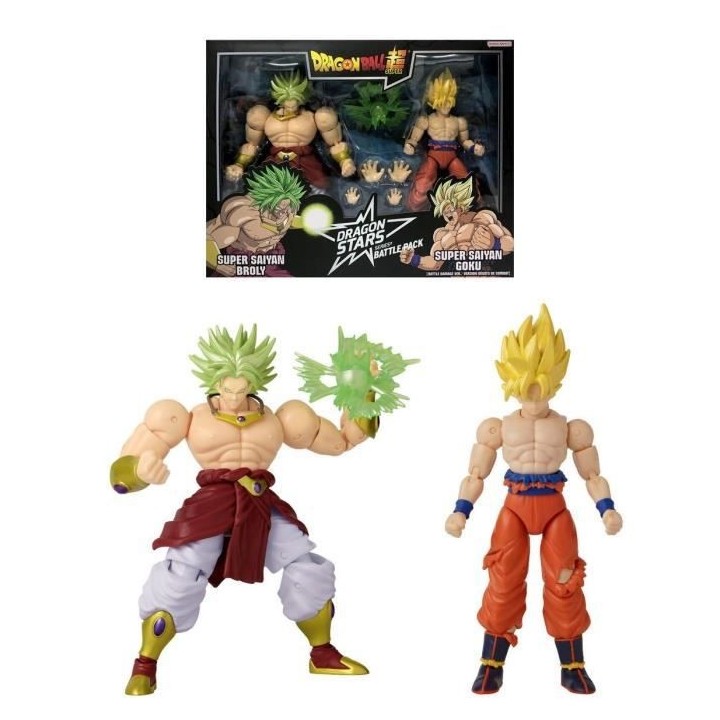 Figurine Dragon Stars BANDAI - Dragon Ball Super - 17 cm - Super Saiya