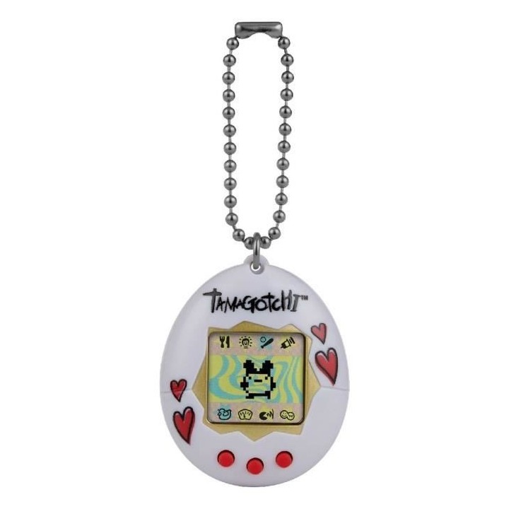 Animal électronique virtuel avec écran, 3 boutons et jeux BANDAI - T