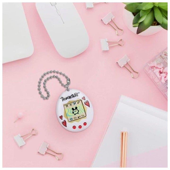 Animal électronique virtuel avec écran, 3 boutons et jeux BANDAI - T