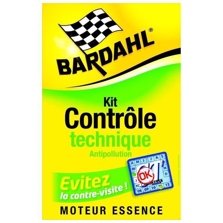 PASS'CONTRÔLE TECHNIQUE ESSENCE - BARDAHL- 1 NETTOYANT INJECTEURS 350