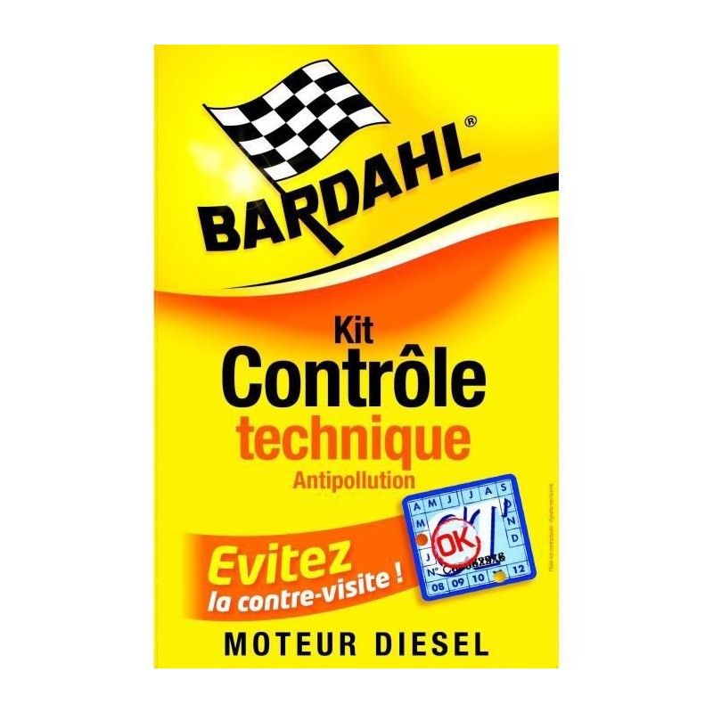 Kit contrôle technique diesel GSA - BARDAHL