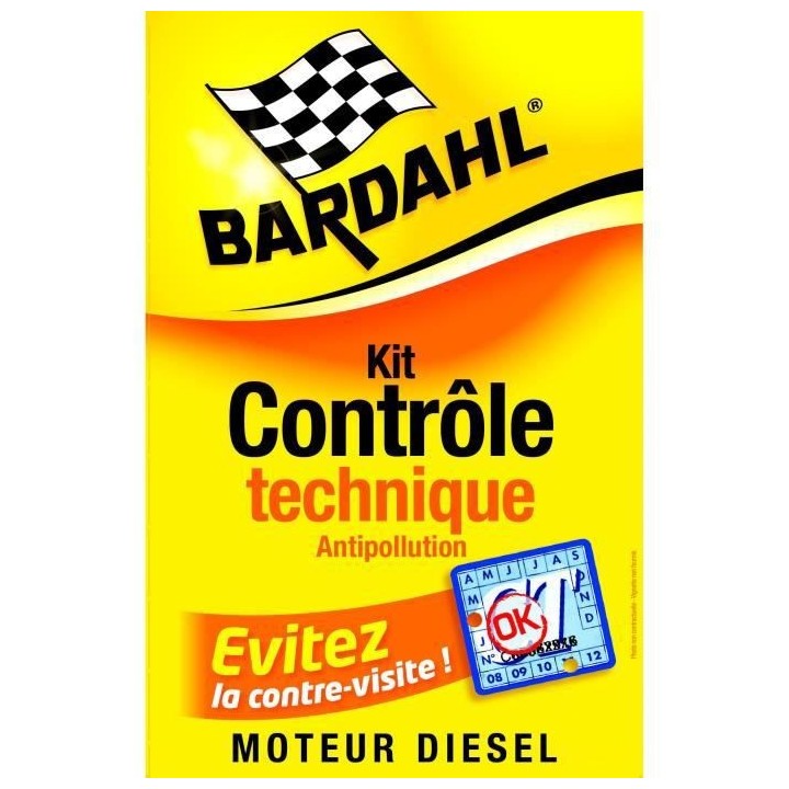 Kit contrôle technique diesel GSA - BARDAHL