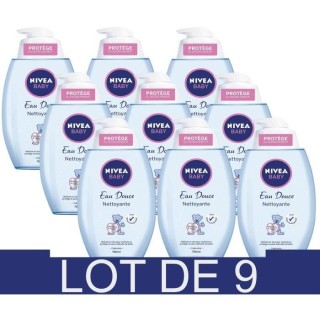 Eau Nettoyante NIVEA BABY 750ml - Lot de 9