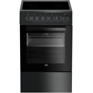 Cuisiniere pose libre BEKO FSS57100GAC - 4 foyers vitrocéramiques - F