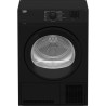 Seche-linge a condensation BEKO DCY724B - 7 kg - Classe B - Tambour Aquawave - Noir