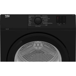 Seche-linge a condensation BEKO DCY724B - 7 kg - Classe B - Tambour Aquawave - Noir