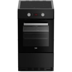 Cuisiniere - BEKO - FSE58301BC - 50cm - 3 Inductions - Multifonction - 6 Fonctions dont Chaleur brassée - 60 L - Catalyse