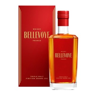 BELLEVOYE - ROUGE - Whisky - Triple Malt - Origine : France - 43 % alc