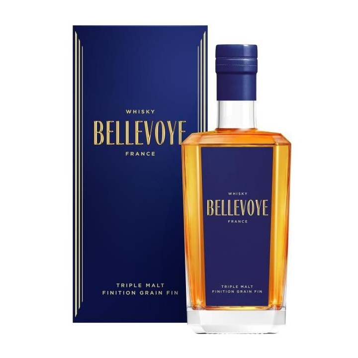 BELLEVOYE - BLEU - Whisky - Triple Malt - Origine : France - 40 % alco