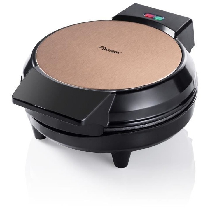 Bestron Gaufrier pour gaufres classiques en forme de coeur, Gaufrier a