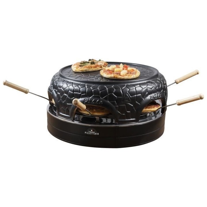 Four a pizza BESTRON - 4 personnes - pizzas (Ø 10 cm) - 10 min de cui