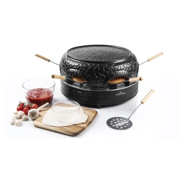 Four a pizza BESTRON - 4 personnes - pizzas (Ø 10 cm) - 10 min de cui