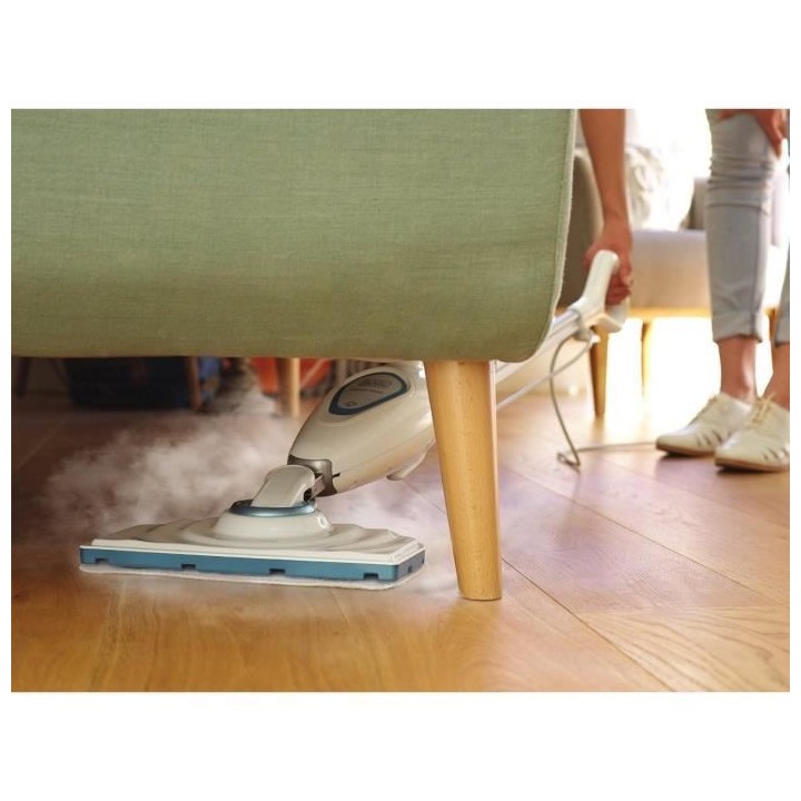 BLACK+DECKER - FSM1615-QS - Balai vapeur multi-surfaces 300W - Temps d